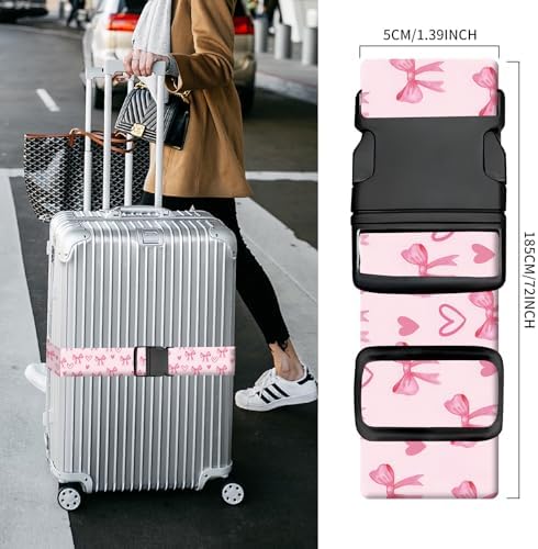 Luggage Straps for Suitcases, Heavy Duty Travel Belt - Image 3