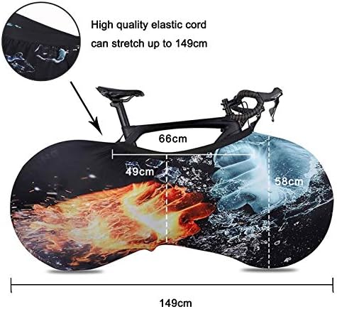 Bike Wheel Cover Indoor Dust-Proof and High Elasticity Bicycle Wheel Bag - Image 2