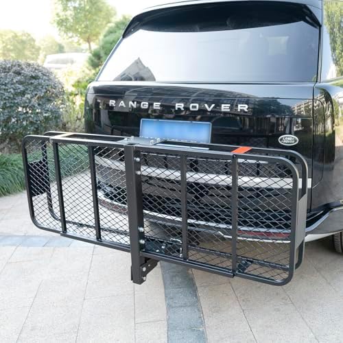 60x 20x 6 Folding Trailer Hitch Mount Cargo Carrier - Image 4