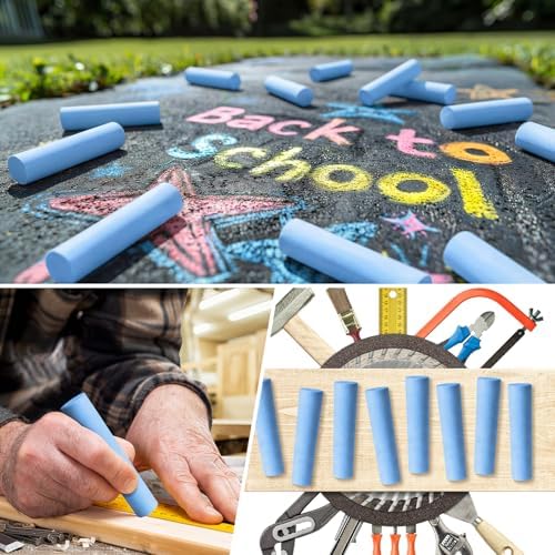 Affrolling 72 Pack Railroad Crayon Chalk Roof Mark Chalk Bulk - Image 6