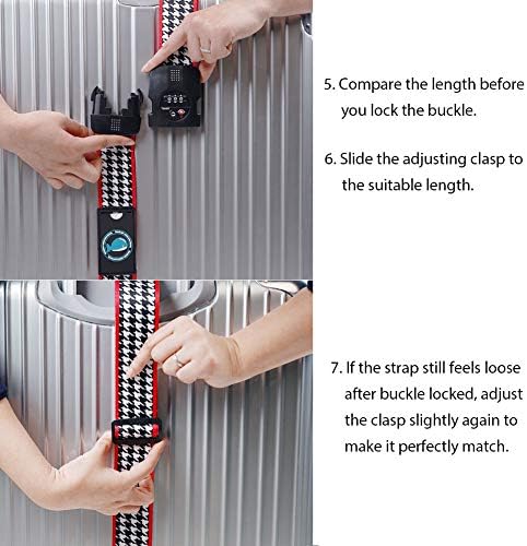 Travelkin Luggage Straps TSA Approved, Suitcase Straps - Image 5