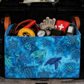 Sea Turtle Car Trunk Organizer 20L Fold Auto Storage Basket by YGQZYYQ