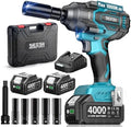 Seesii 1000N.m Cordless Impact Wrench High Torque, 1/2" Brushless Impact Gun by SEESII