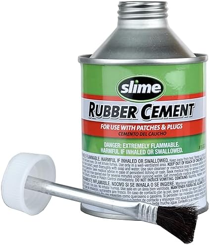 Slime 1050 Rubber Cement, Tire Repair, use - Image 2
