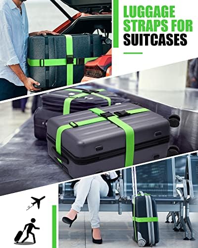 Saintrygo 12 Pack Luggage Straps - Image 6