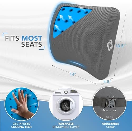 Samsonite Memory Foam Lumbar Support Pillow - Image 4