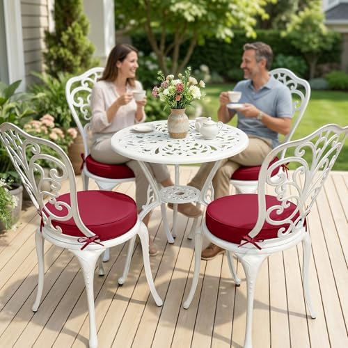 Summsun Outdoor Bistro Chair Cushions Set of 4 - Image 2