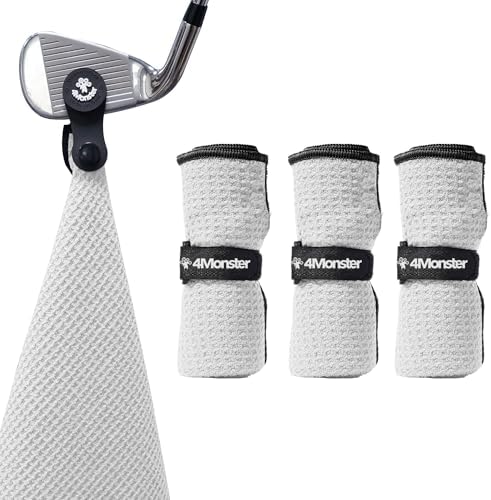 4Monster Golf Towels 3-Pack by 4Monster