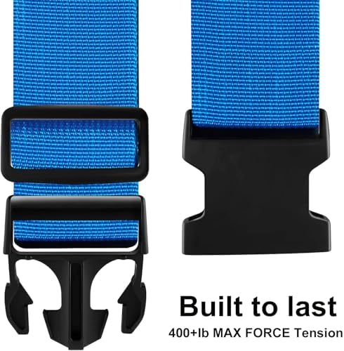 Luggage Straps for Suitcases TSA Approved-2 Pack Bright Personalized Luggage - Image 2