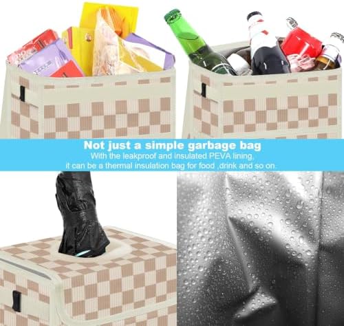 Femuar Leak Proof Car Trash Can - Image 6