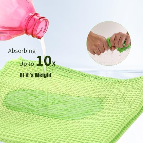 XINDELL Waffle Weave Microfiber Towel, Cleaning Cloth - Image 4