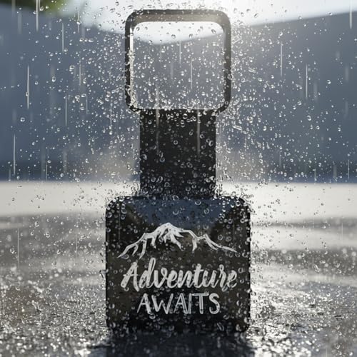 Adventure Awaits Hitch Cover for 2 Inch Receivers, Adventure Awaits Trailer - Image 5
