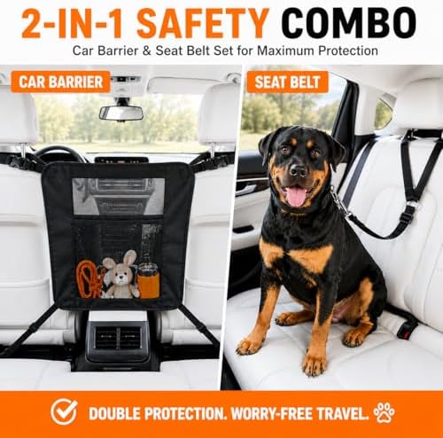 Dog Car Barrier, Pet Net for Car - Image 3
