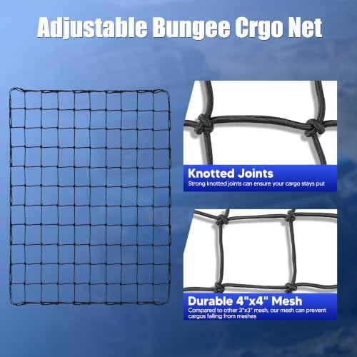 4"x 6" Cargo Net for Roof Basket and Pickup Bed - Image 4