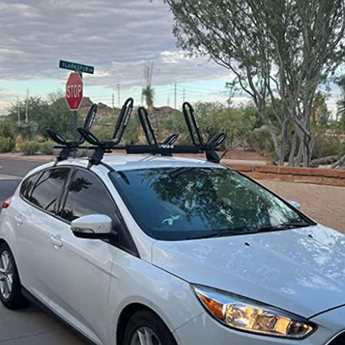 Round Roof Rack Pads Crossbar Surfboard Longboard Kayak SUP Surf - Image 5