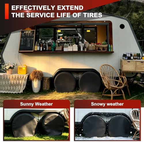 Explore Land Tire Covers 2 Pack Fit Tire Diameters 29-31.75 inch - Image 5