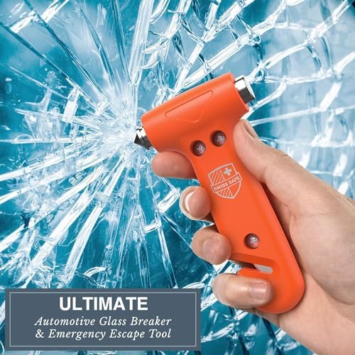 Swiss Safe Car Safety Hammer Window Breaker Tool - Image 6