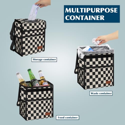 Femuar Leak Proof Car Trash Can - Image 3
