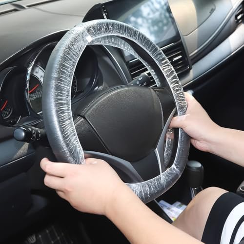 100PCS Disposable Steering Wheel Covers, Disposable Steering Wheel Protector - Image 4