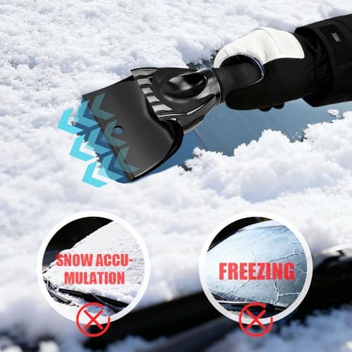 Ice Scraper for Cars and Small Trucks, Ice Scrapers for Car Windshield - Image 3