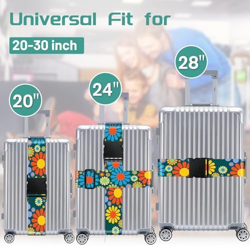 Slohif Luggage Straps for Suitcases Travel Belt Accessories Luggage Connector - Image 3
