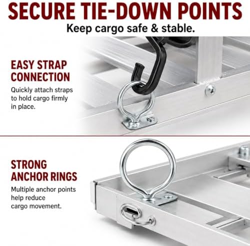500 LBS Aluminum Wheelchair Carrier - Image 6
