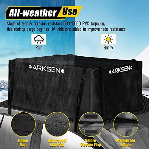 ARKSEN Roof Top Luggage Storage Bag - Image 2