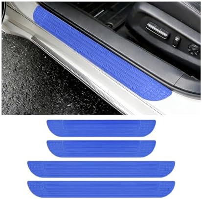 4PCS Car Door Sill Protector, Scratch-Proof Vehicle Front Rear Door Entry Step by SWPHRT