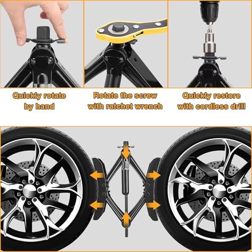 Lezcufer Camper Wheel Chock Stabilizer 2 Sets - Image 4