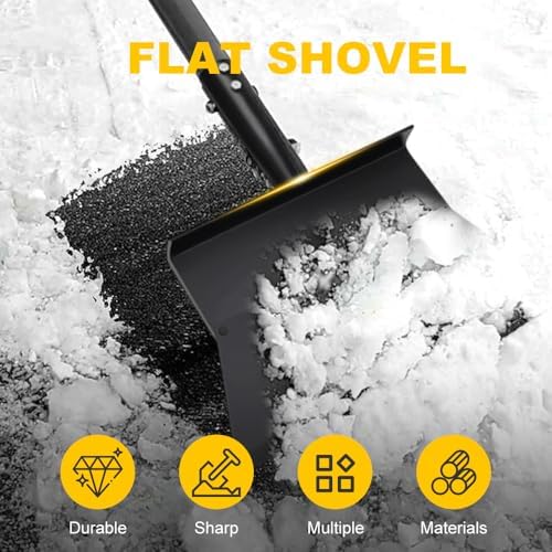 Ice Scraper Heavy Duty, 2026 New Snow Shovel, Ice Chopper - Image 2