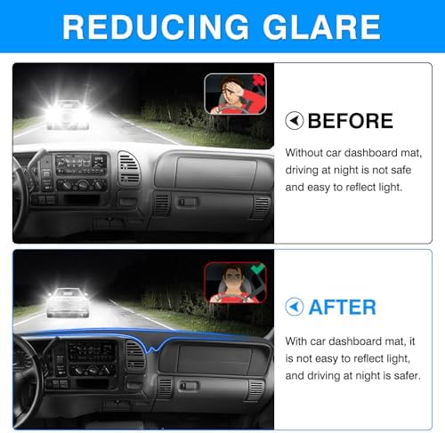 Autorder Gray Dashboard Cover Mat - Image 4