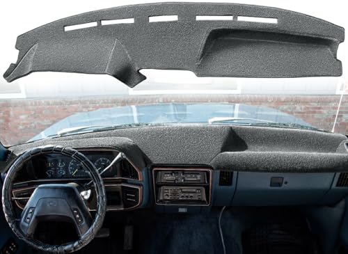 Yiz Dash Cover Mat for Ford F150 F250 F350 Branco 1987-1991 J132 by YIZ