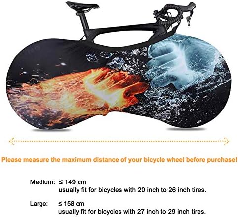 Bike Wheel Cover Indoor Dust-Proof and High Elasticity Bicycle Wheel Bag - Image 4