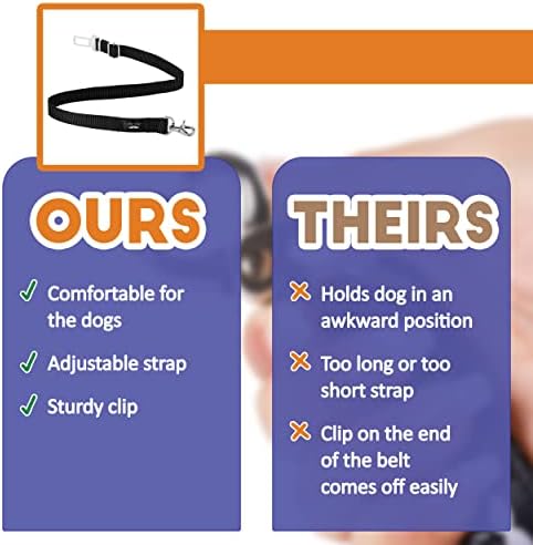 Mr. Pen- Dog Seat Belt, 2 Pack, Adjustable Dog Seat Belt - Image 5