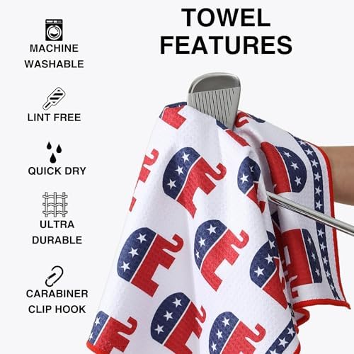 Microfiber Golf Towels for Golf Bags & Carts - Image 2