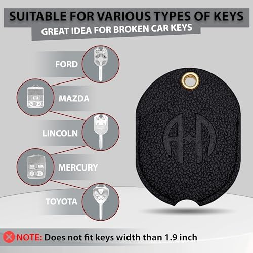 Leather Key Cover for Broken Car Key Loop Replacement - Image 5