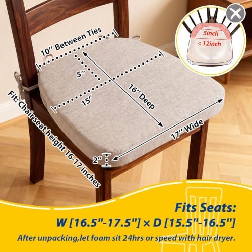 AAAAAcessories Chair Cushions for Dining Chairs - Image 2