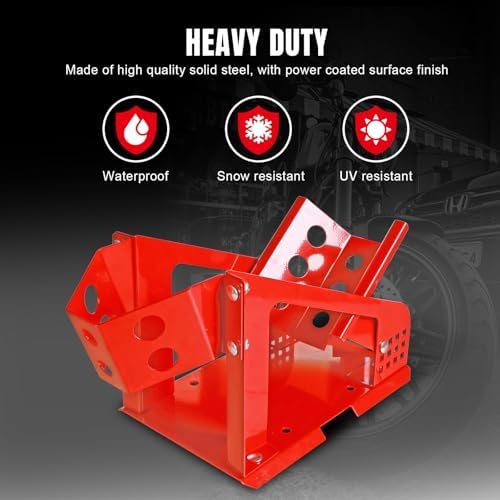 Jack Boss Motorcycle Wheel Chock, Motorcycle Stand Up to 1800 Lbs, Wide Range - Image 6
