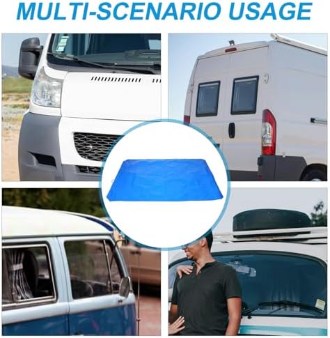 SUV Roof Rain Cover Blue Film Car Roof Storage Protector - Image 7