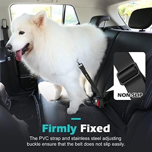 Pawaboo Dog Car Seatbelt, Universal Pet Safety Belt, Chew-Proof Dog Car - Image 6