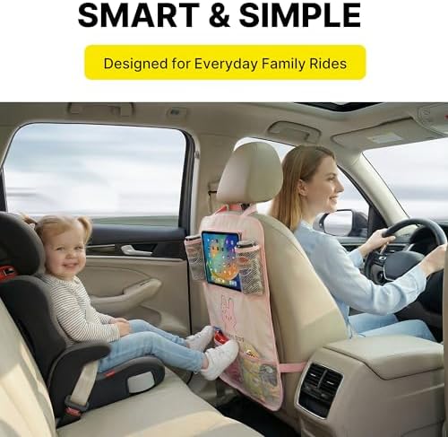 Backseat Car Organizer for Kids, Car Seat Organizer - Image 2