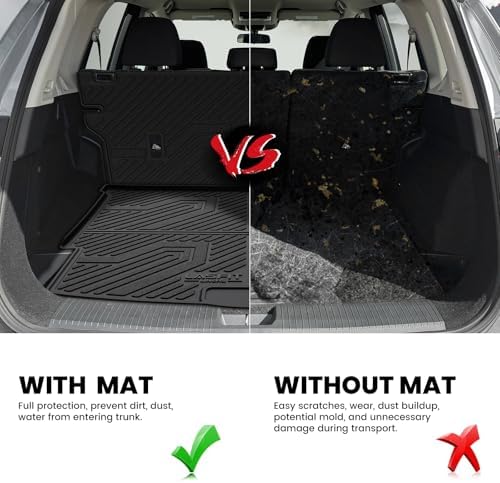 LASFIT Cargo Mats for Nissan Rogue 2026 2025 2024 2023 2022 2021 - Image 4