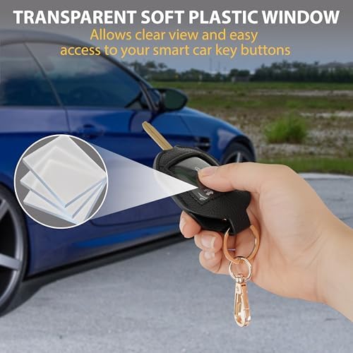 Leather Key Sleeve for Broken Car Key Loop Replacement - Image 4
