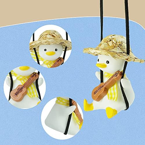 Cool Swinging Duck Car Hanging Ornament, Pendant Interior Rearview Mirror - Image 4