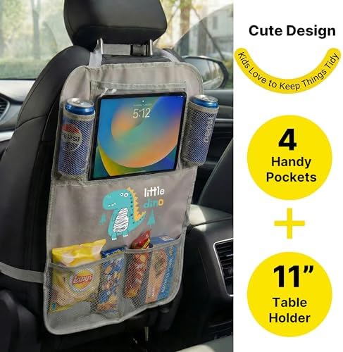 Backseat Car Organizer for Kids, Car Seat Organizer - Image 3
