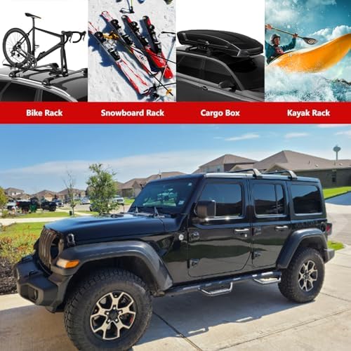Grandroad Auto Roof Rack Cross Bars Fit - Image 5