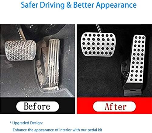 Non Slip Gas Brake Pedal Cover Aluminum Compatible - Image 2