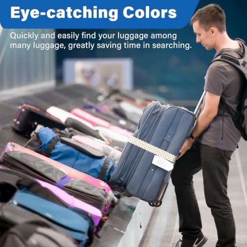 Luggage Straps for Suitcases, Travel Adjustable Belt - Image 5