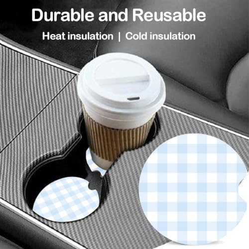 Ceramic Car Coasters – Absorbent Car Cup Holder Coaster Set - Image 2