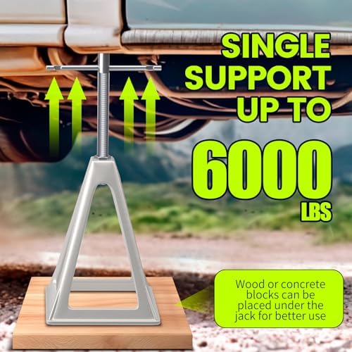 MaxxHaul 50999 RV Stabilizer Jacks 4 Pack - 6000 Lb Capacity Each - Heavy Duty - Image 3